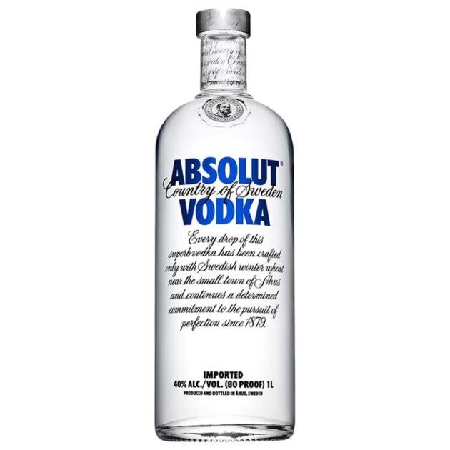 Absolut - Blue Vodka - 1L