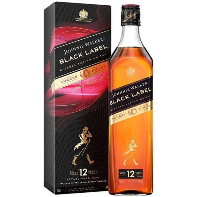 Johnnie Walker - Black 12 ani Sherry Finish - 0.7L