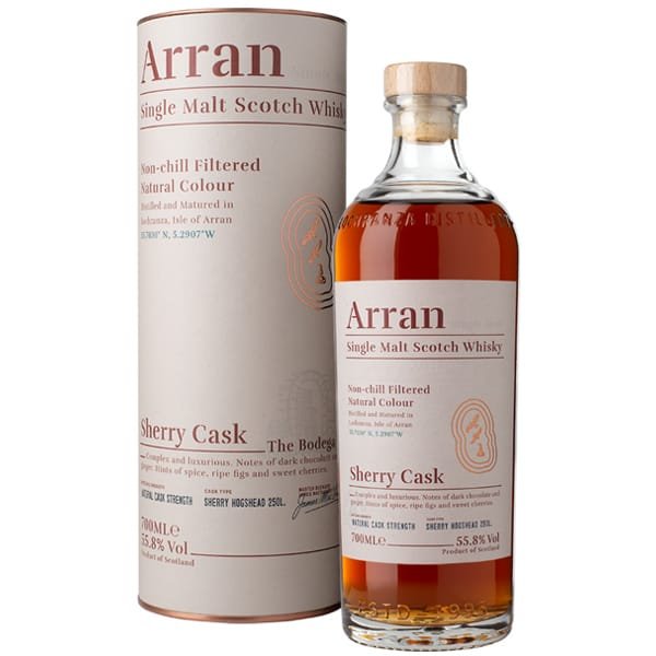 Arran - Sherry Cask Natural Cask Strength - 0.7L