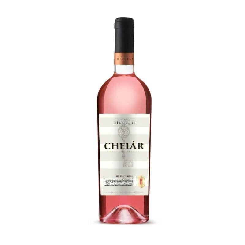 Vinăria Hîncești - Chelar Merlot - Vin Rose Sec 0.75l