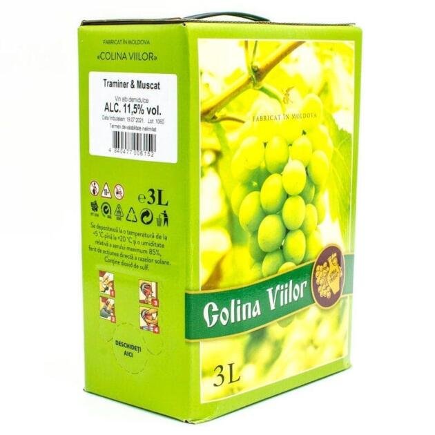 Vinia Traian - Traminer & Muscat Ottonel - 3L