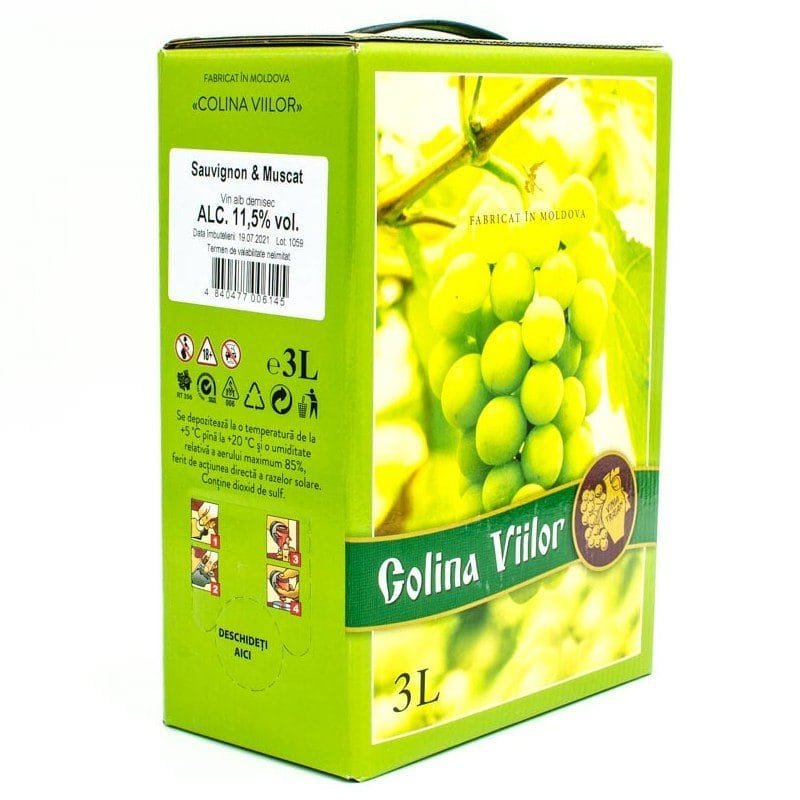 Vinia Traian - Sauvignon Blanc & Muscat Ottonel - 3L