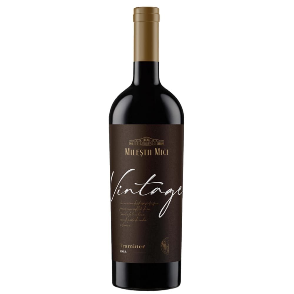 Milestii Mici - Vintage - Traminer - 0.75L