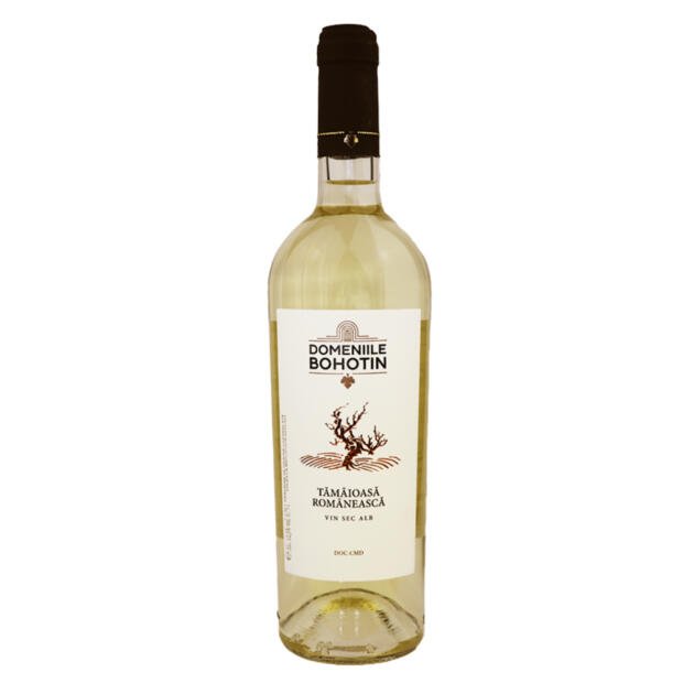 Domeniile Bohotin - Tamaioasa Romaneasca Alb Sec - 0.75L