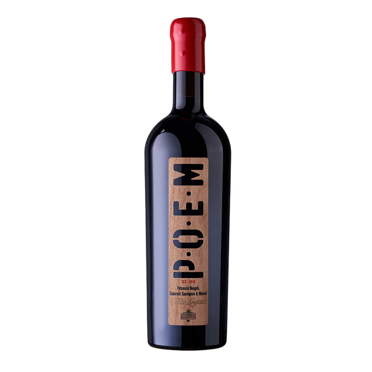 Domeniile Bohotin - Poem - Feteasca Neagra & Cabernet Sauvignon & Merlot - 0.75L
