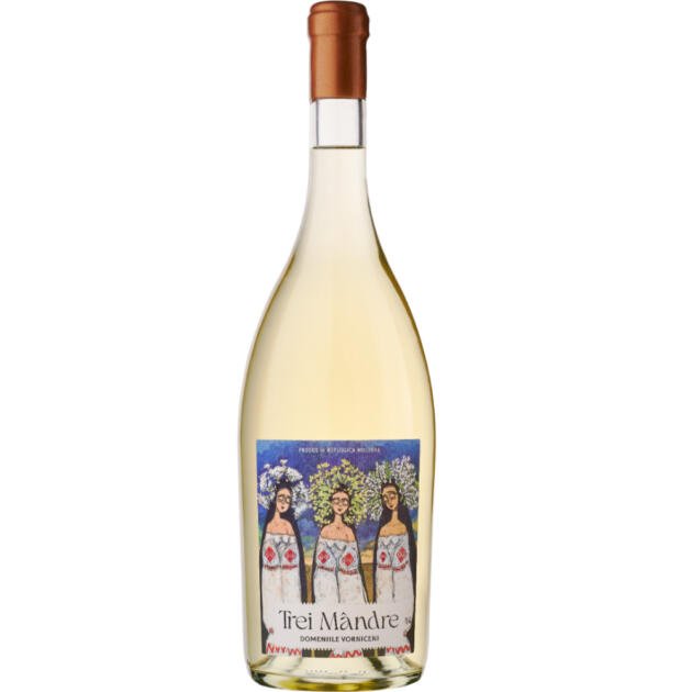 Domeniile Vorniceni - Trei Mandre - Alb Sec - 0.75L