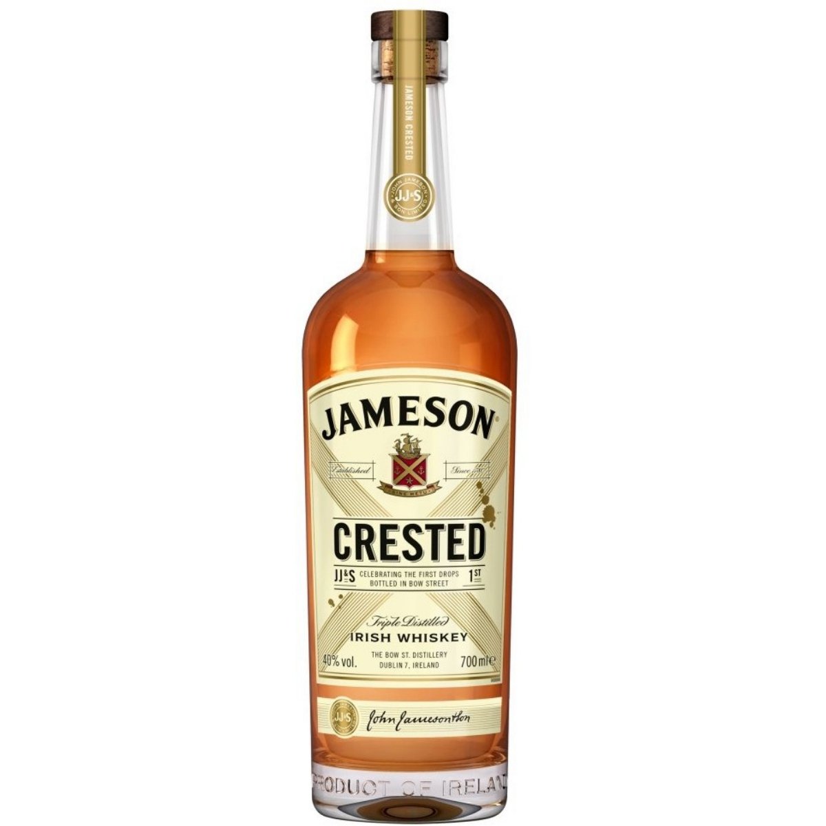 Jameson - Crested Irish Whiskey - 0.7L