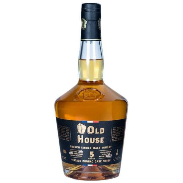 Prunier - Old House - Single Malt Whisky & Vintage Cognac Cask Finish 5 Ani - 0.7L